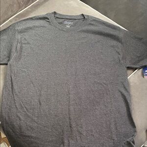 Champion Men's Dark Gray Short Sleeve Tee